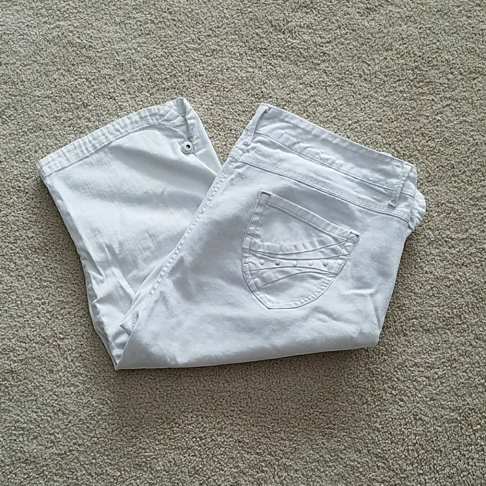 White Denim capris